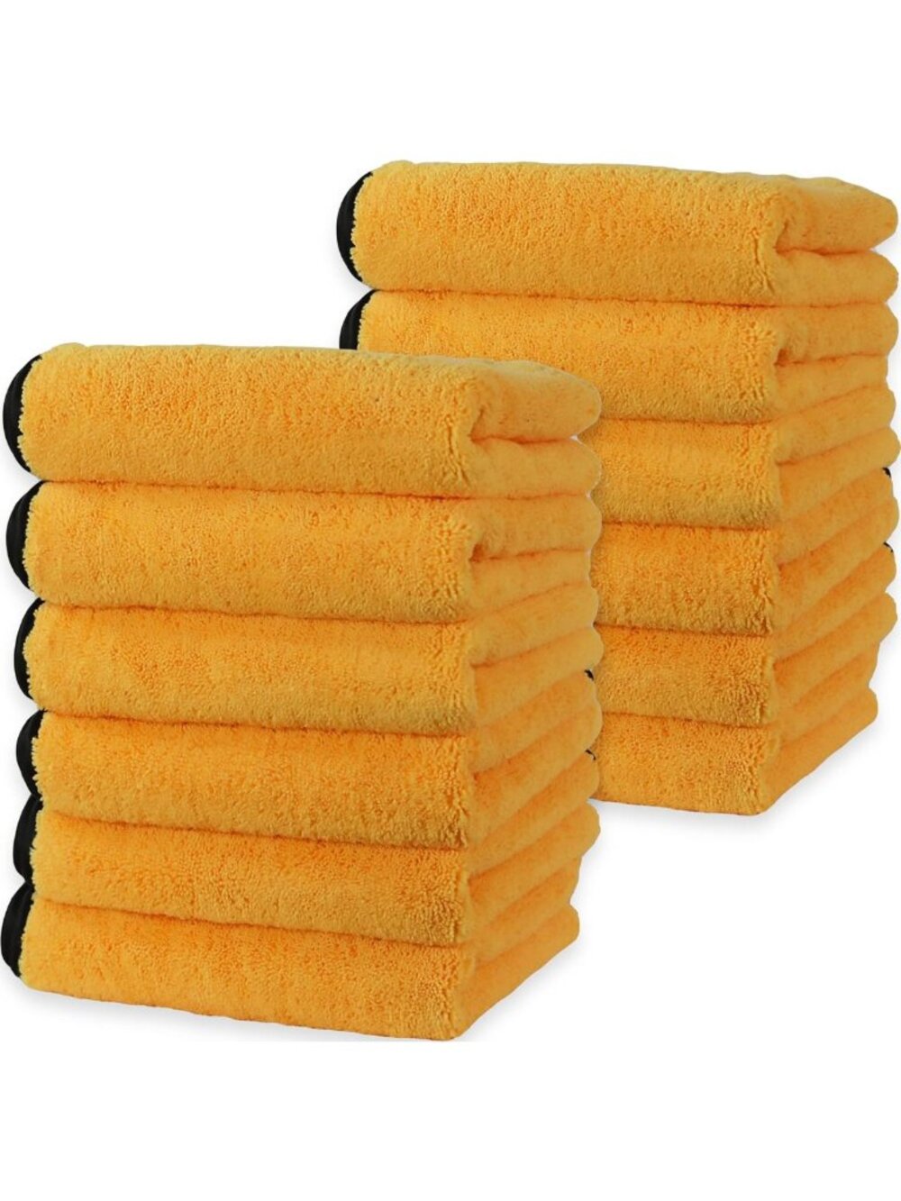 Professional Grade Microfiber Towels for Car Detailing, 16"x16", Super Absorbent